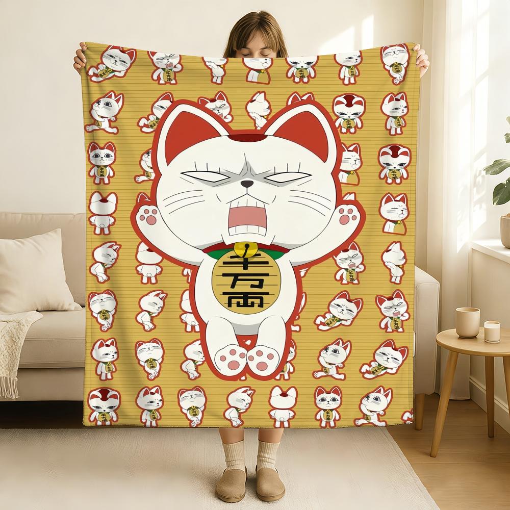 Cartoon Cute T Turbo G Granny Blanket Soft and Skin Friendly For Couch Bed Napping Bedspread All Seasons Comforter