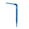 Blue Curved Arrow Drip Head