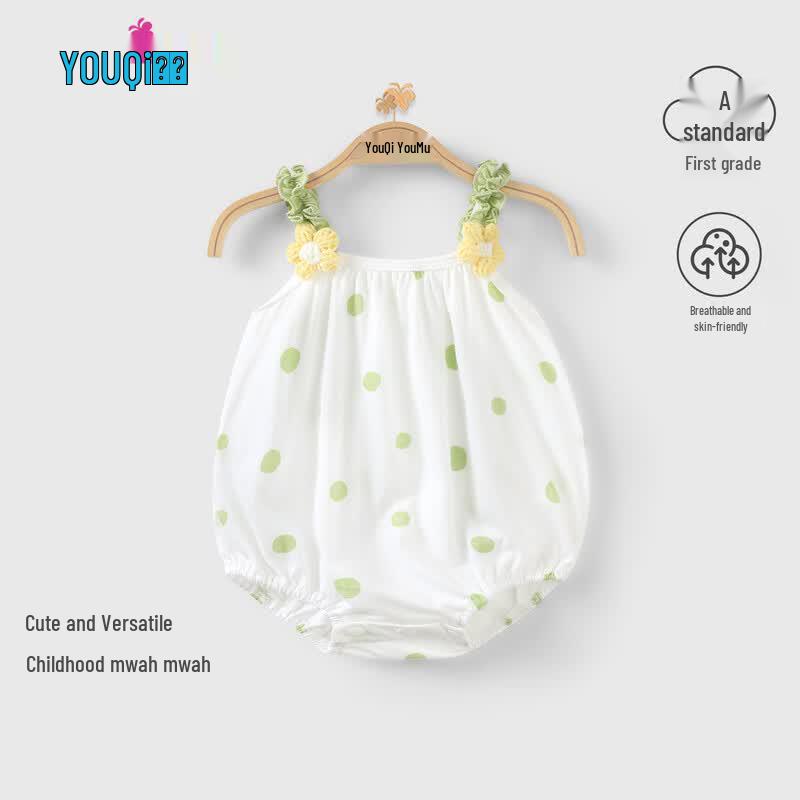 Baby Girl Summer Sleeveless Romper 66