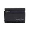 [Montbell] Men's and Women's Tri-fold Wallet, Compact Nylon Trail Wallet 1133248 (Black (BK)/Black)