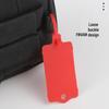 Reusable Colored Label Zip Tie with Integrated Hang and Marker Tags