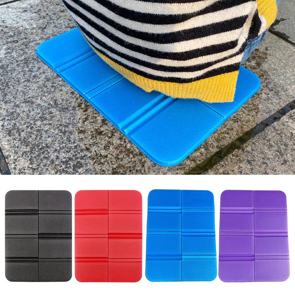 4Pcs Outdoor Foldable Thermal Seat Cushions Watertight Seat Pad Insulating for Outdoor Garden Camping Picnics Hikings