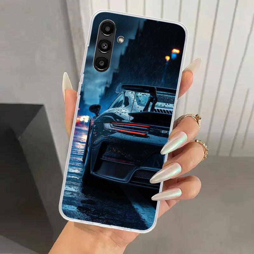 Sports Car 911 Phone Case for Samsung Galaxy A17 A16 A37 A26 A36 A57 A56 A15 A25 A35 A55 A14 A24 A34 A54 A13 A23 A33 A53 Galaxy