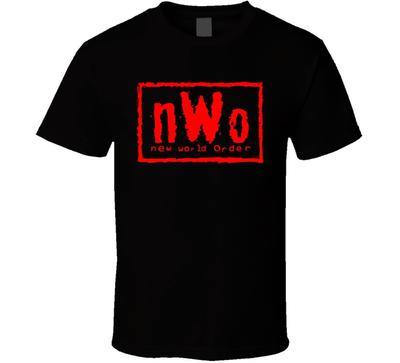 Nwo New World Order Professional Wrestling Stable Fan T Shirt