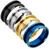 Men's  316L Stainless Steel  Rings Simple Ladies Jewelr For Connectors For Diy  Finding Making Accessories Wholesale