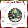 Acrylic Puzzle Suncatcher for Christmas - Hanging Window Decoration, Holiday Suncatcher Ornament