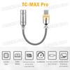 QKZ TC-MAX Pro Hi-Fi DAC Earphones Amplifier USB Type C To 3.5mm Phones Audio Adapter KT02F20/CX31993 Chip Digital Audio Decoder