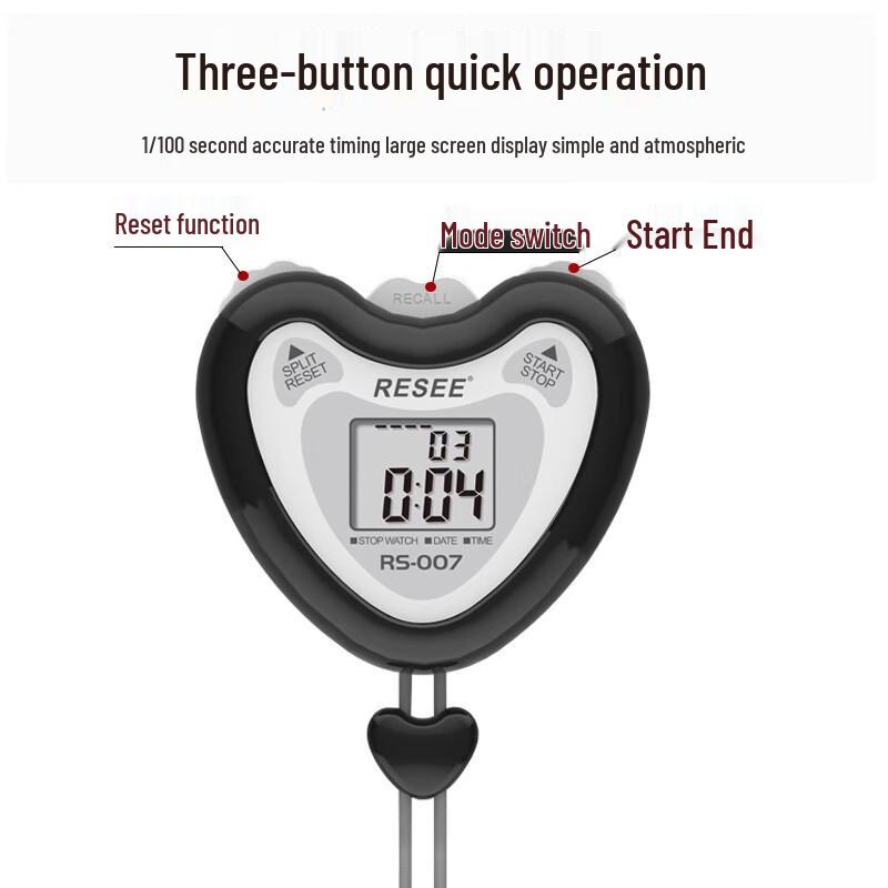 MR MOOSE Race Electronic Stopwatch with Large LCD Display