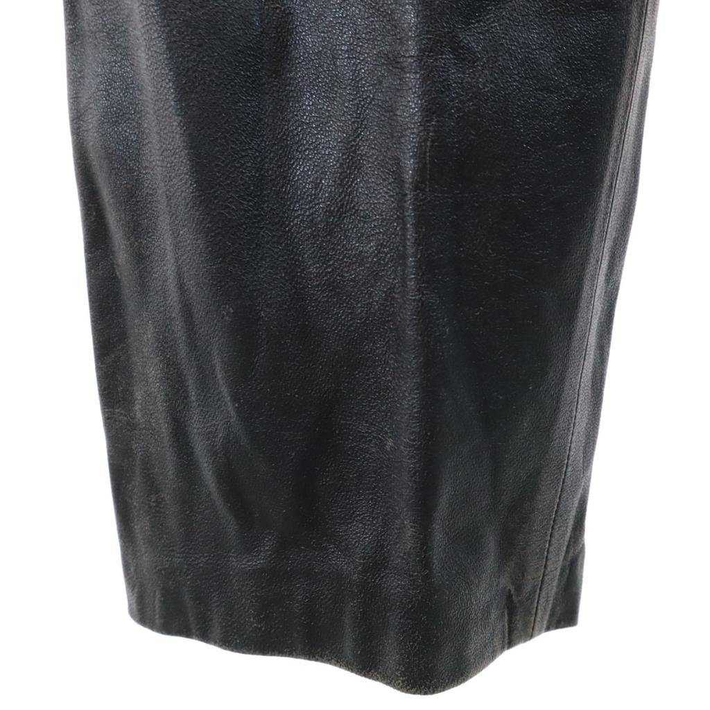 BEBE SPORT 80s 90s Made In USA Old Genuine Leather Leather Pants W30 Women Used