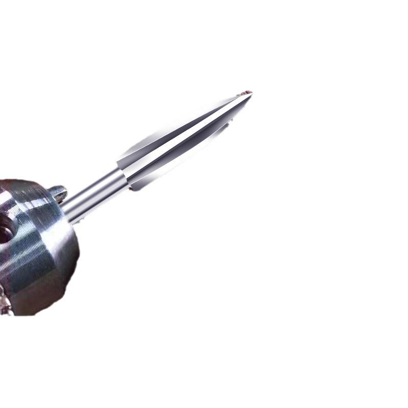 Electric Three-Edged Wood Carving Knife with Milling Cutter and Drill Bit for Polishing and Trimming