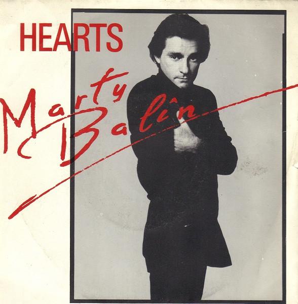 

7inch Record MARTY BALIN - Hearts 2C00886391 EMI America 1981 France Rock Used