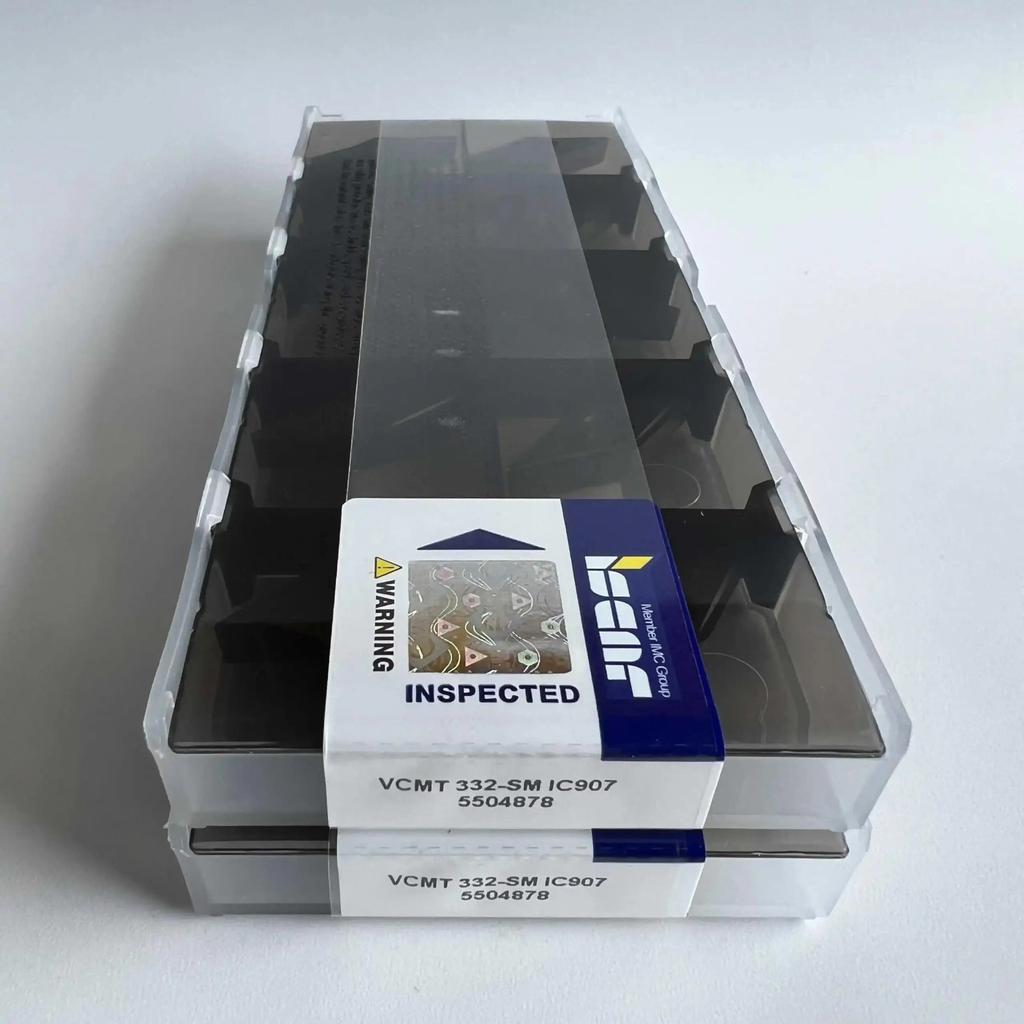 ISCAR / VCMT160408-SM IC907 /Industrial indexable carbide inserts 10 Pcs