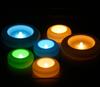 Flameless LED Floating Waterproof Plastic Candles Tea Light Romantic Flickering Votive Wax Tealight for Party Bathroom Decor