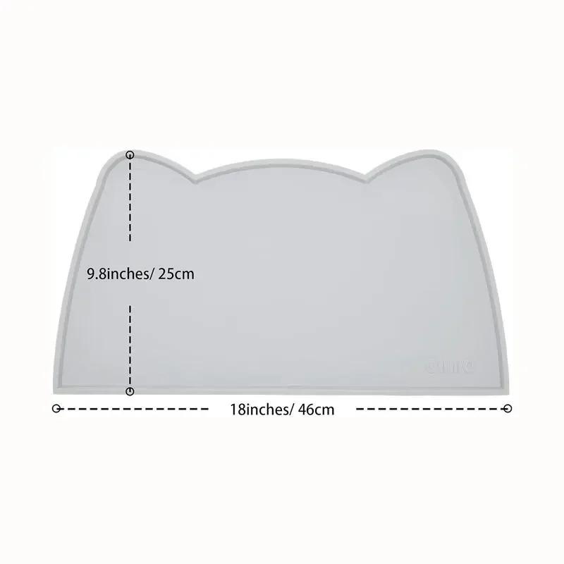 Pet Dog Feeding and Water Mat Bowl Stuff Home. Silicone Cats Dogs & Dish Accessories Puppy Watering Supplies For Products Garden