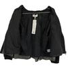MARILYN MOON 25AW Black Spiral Taffeta Ruffle Blouson Jacket 38 blackUsed