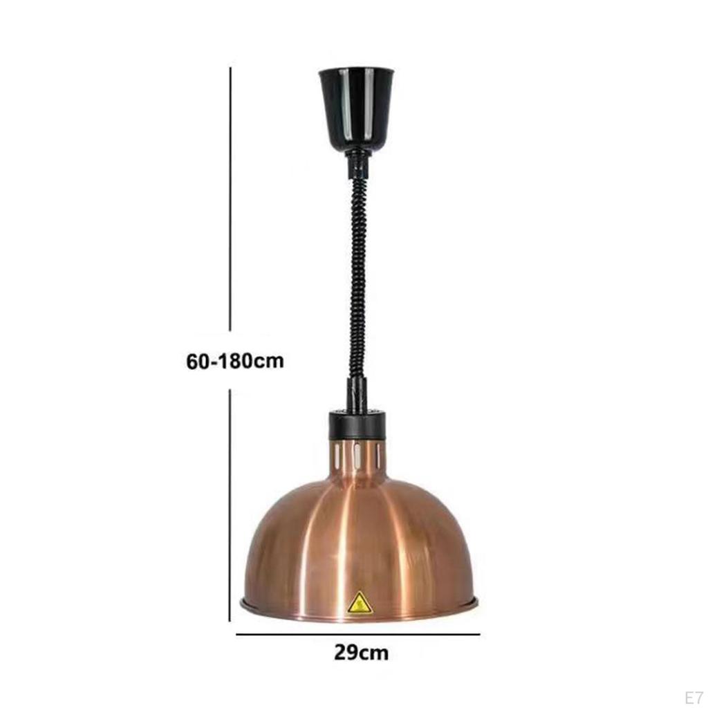 Buffet Warming Lamp Heating Adjustable Length 60-180cm Fried Food E27 Catering Heat