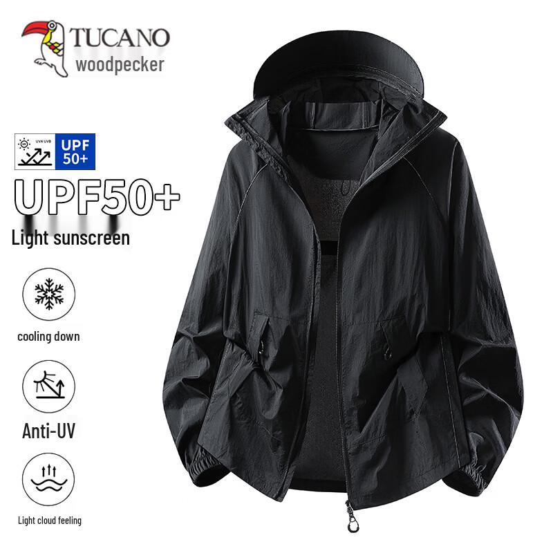 TUCANO Men s Ice Silk UPF50+ Sun Protection Jacket XL