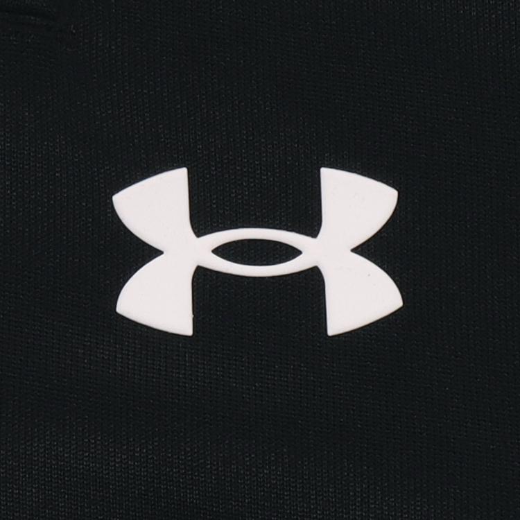 Under Armour Logo Print Crew Neck Short Sleeve T-Shirt And Solid Color Drawstring Mid Waist Knit Pants Casual Sports Set 23500506-100+21500737-001
