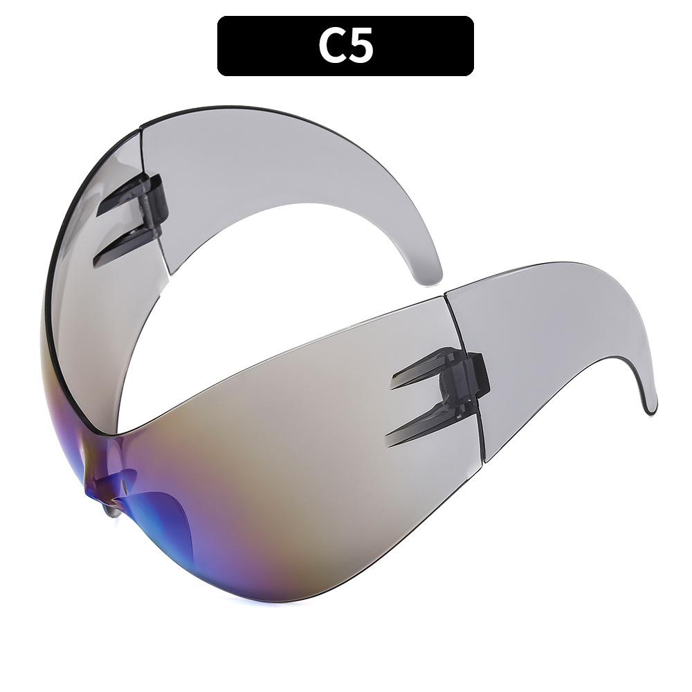 JYL TS Sunglasses Hip-hop Party Frameless Women/3626