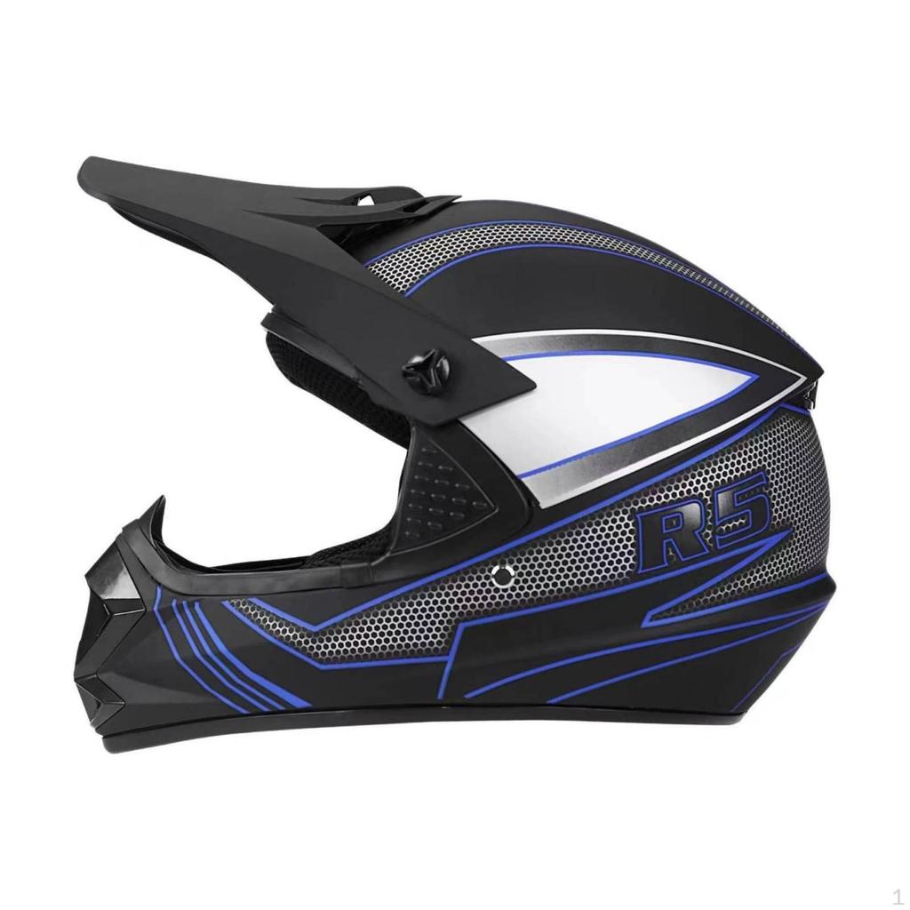 Motocross Helmet Aerodynamic FullCoverage for Motorcyclists, Riders, Downhill