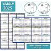 23 x 35 in. 2025 Wall Calendar Dry Erase - Large Calendar Wet and Dry Eraseable