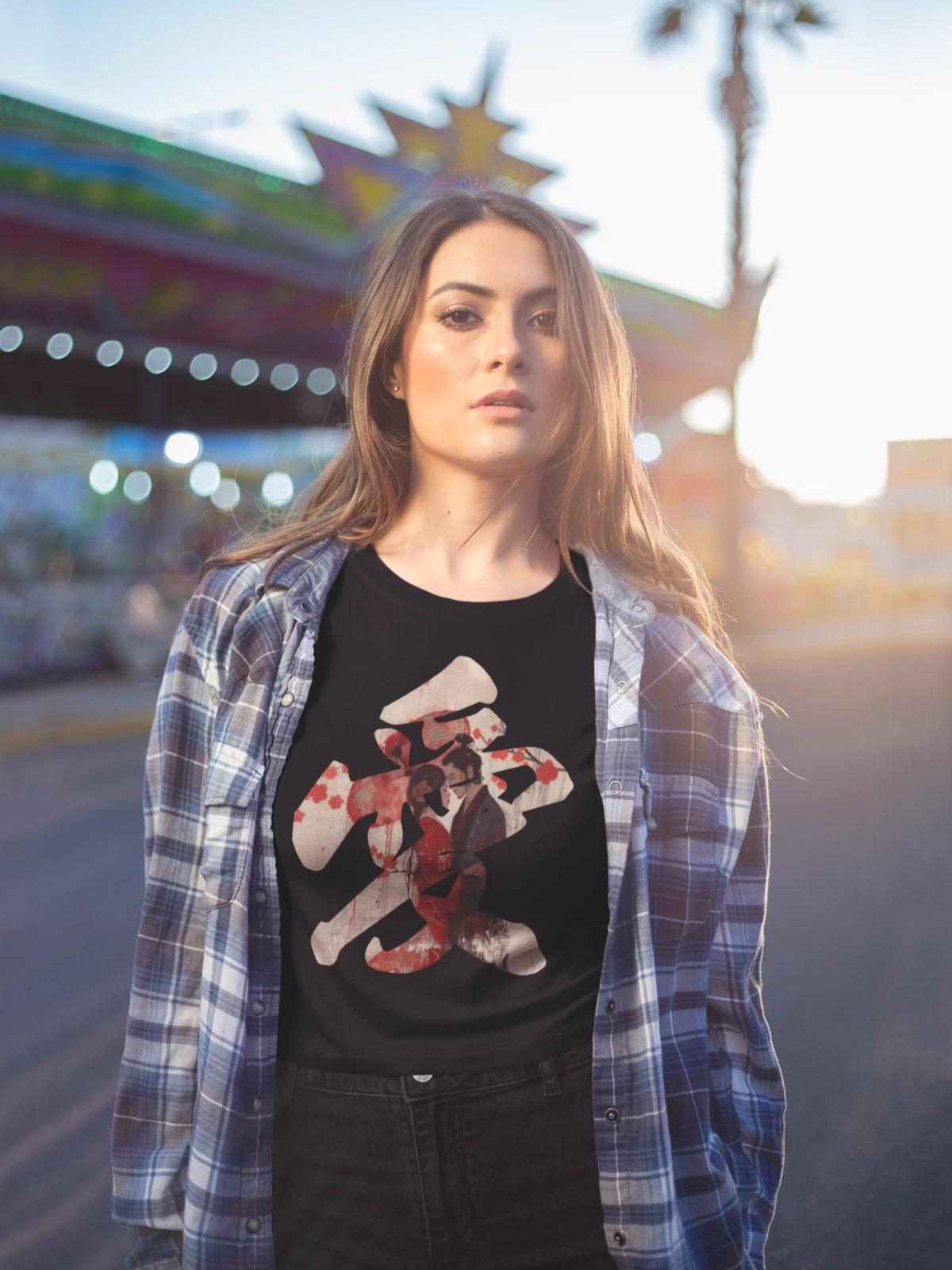 Love me calligraphy t-shirt S