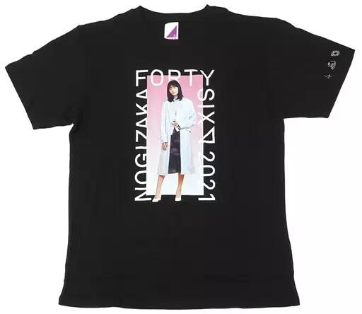 Nogizaka46 Sakura Endou Black T T-Shirt L Size 2021 Official NZ20494 M