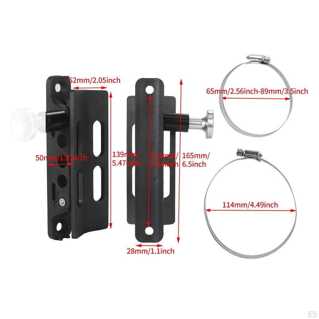 Extinguisher Mount Kit Holder Fixed Strap Easy Installation Quick Release for Wrangler