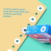 Loose Leaf Paper Hole Reinforcement Labels Round Stickers Self Adhesive Hole Punch Protector for Office School Home