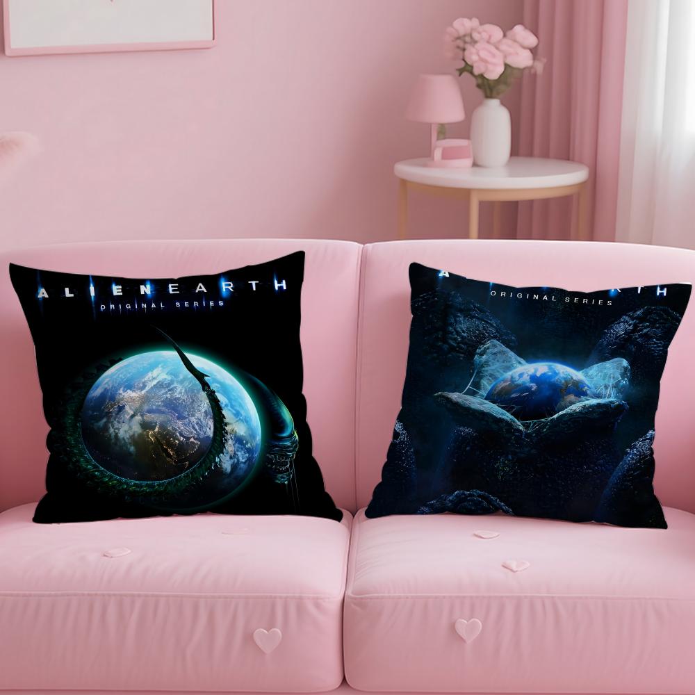 Popular Aalien Earthed Cushion Cover Comfortable Reversible Pillow Cover Ideal for Car Sofa Bedroom  Beyond