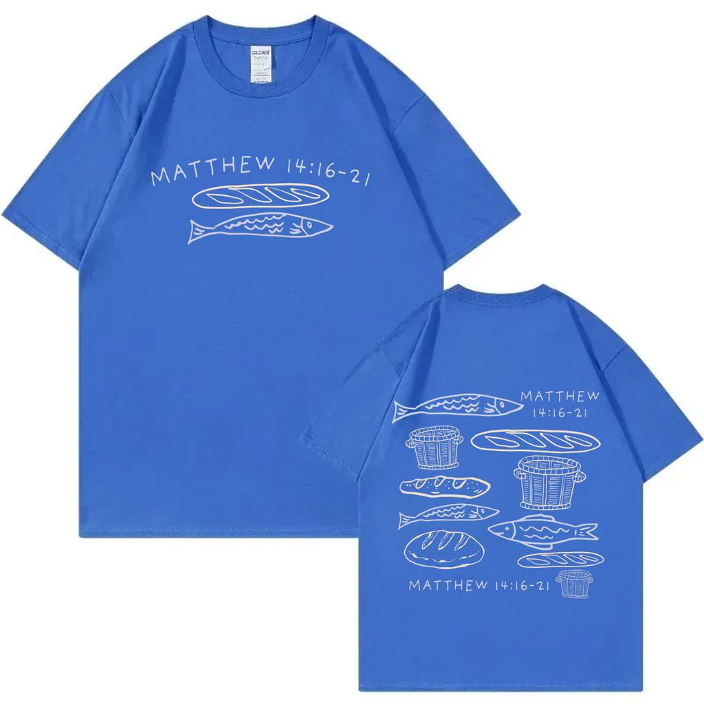 Bible Verse Christian Merch Tshirt Men Women Clothing High Street Fashion Trend Tshirts Summer Casual Loose Cotton T Shirts