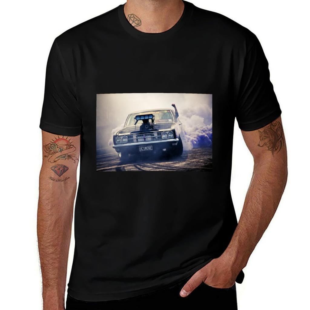 Ucsmoke Motorfest Burnout Tshirt Casual Minimalist Short Sleeve Top Tshirt