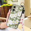 Anti-knock Oil Painting Phone Case For Infinix Hot50i/Smart9/X6531/X6532 Back Cover Wristband Fashion Design Shockproof