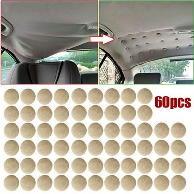 60pcs/set Car Roof Repair Rivet Sagging Headliner Fix Repair Kit Part Pin Snap
