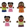 Cartoon Black Half Body Hand Puppet For Interactive Storytelling