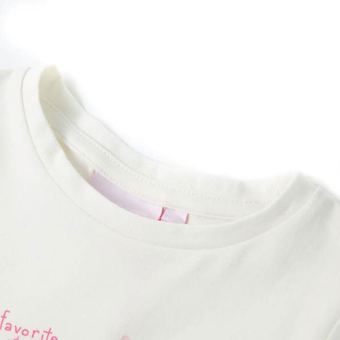 T-shirt pour enfants écru 92/104/116/128/140