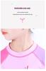 Korean Style Cartoon Girls' Quick-Dry Two-Piece Swimsuit for Kids