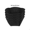 4 Pieces Hanging Flower Pot Liners Basket Linings Practical Breathable Felts for Yard