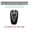 Tpu Car Key Case Cover For Changan Cs75 Plus Cs55 Plus Cs35 Plus Unit Unik Oshan X7 X5 3 Buttons Anti-Scratch Key Holder Keyring