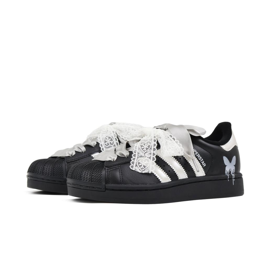 Adidas Originals SUPERSTAR Skateboard Shoes Unisex Low top Black EG4959(Team384-BOX)