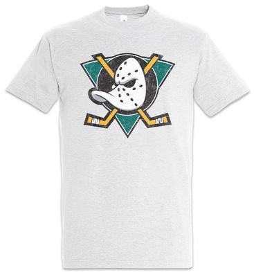 DUCKS HOCKEY T-Shirt Mens Womens Tees Top Symbol Sign Team The Mighty Logo Mask Bat Stick