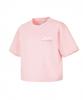 DISCOVERY EXPEDITION Women'S Essential Short Sleeve Crop Cover-Up (L/Pink)