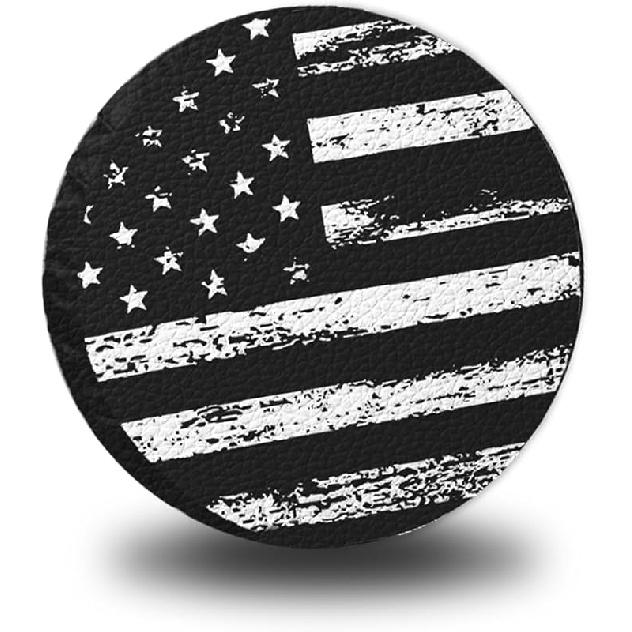 15  Spare Tire Covers For Tire,USA Flag Trailer Spare Tire Cover For All-Around Protection,Universal Spare Tire Covers For Trailers Fits Cars SUVs 14 inch