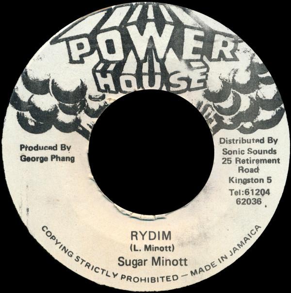 

7-дюймовая пластинка SUGAR MINOTT Rydim NONE Power House 1984 Ямайка Регги Ска Даб Б/у