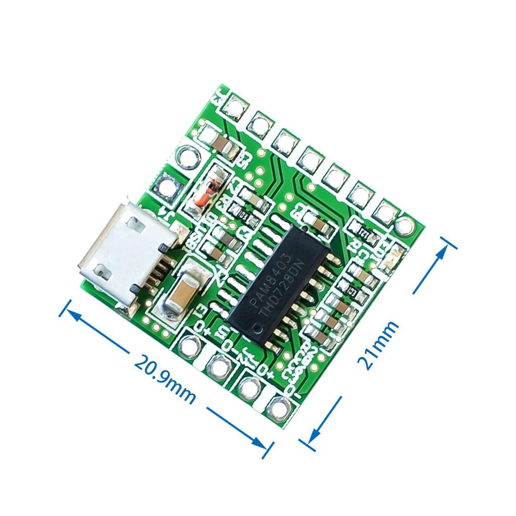 NEW PAM8403 DC 5V Mini Class D 
