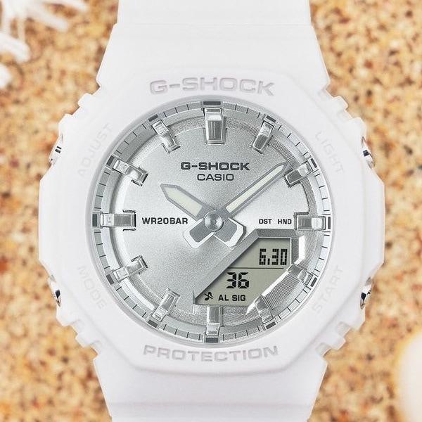 Casio G-SHOCK for kvinner GMA-P2100VA-7AJF [G-SHOCK] rundklokke Hvit harpiks *Biomas Plast
