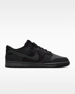 Nike Dunk Low Retro Premium Černý manšestrový Pánský Černý IB7746-001