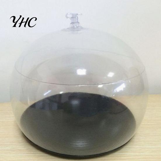 Supporto per Cappello Supporto per Berretto Facile da Sgonfiare Portatile Lunga Durata Aria PVC Gonfiabile Trasparente Gonfiaggio per Centro Commerciale Supporto