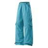 Pantaloni Assault Casual da Esterno Gamba Dritta Multitasche Stile Americano, Pantaloni da Paracadutista a Gamba Larga da Uomo, Pantaloni da Lavoro Multitasche