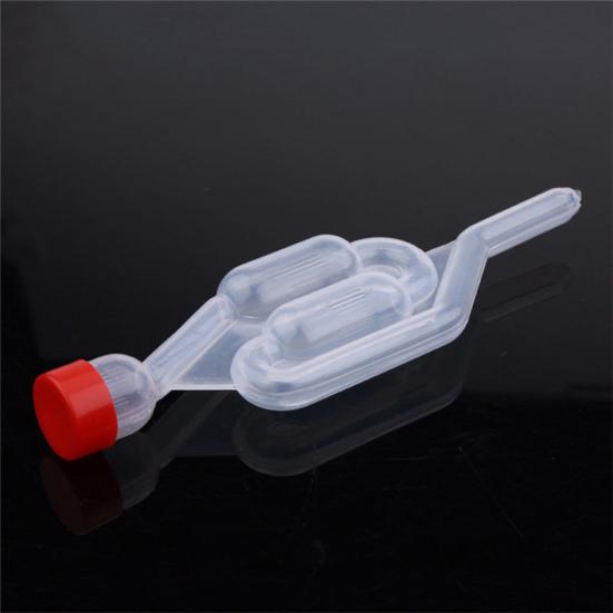 One Way Exhaust Check Valve Water Sealed Home Brew Wine Fermentation Airlock